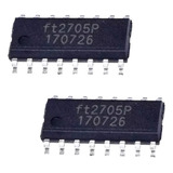 Kit 2 Peças Ci Smd Ft2705p Ft2705 Sop-16 Sop16