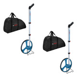 Kit 2 Peças Roda De Medição Bosch Gwm 32 Com Bolsa Proteção
