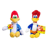Kit 2 Pelúcias Pica Pau E Paulina - Ty Beanie Babies