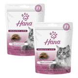 Kit 2 Petisco Hana Castrado Gato Petisco Adulto 60g