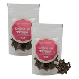 Kit 2 Petisco Natural Coração Bovino Desidratado Para Cães