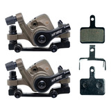 Kit 2 Pinça De Freio Mecanico X Time Xtrm2 Tipo Shimano