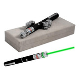 Kit 2 Ponteiro/caneta Laser Pointer Verde Ultraforte 500mts