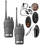 Kit 2 Radio Walk Talk Comunicador 16 Ch 12km Baofeng 777s Ht