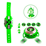 Kit 2 Relógio Omnitrix Lançador E Omniverse C/ Som E Luz Ben
