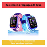Kit 2 Relógios Smartwatch P/ Criança Filhos Meninas Meninos 