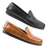 Kit 2 Sapatilhas Mocassim Masculinos Ortopédicos Anti Stress