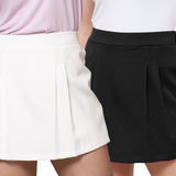 Kit 2 Shorts Saia Leve Dia A Dia Com Pregas Estilo Tenista