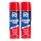 Kit 2 Silenciador De Freios Spray Anti Ruído Anti Chio Car80