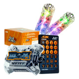 Kit 2 Strobo Ajk Led 6w Para Som Automotivo Ritmo Iluminação