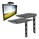 Kit 2 Suportes Multifuncional Receptor Conversor Tv Digital