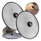 Kit 2 Tampas Com Pegador Fritura Telada P/ Panela Frigideira
