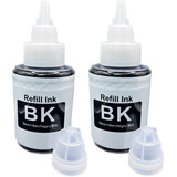 Kit 2 Tintas Preta Compativel Canon G3110 G3111 G4111 Gl-190