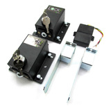 Kit 2 Trava De Segurança Para Portão Basculante 220v Ipec Lock Plus
