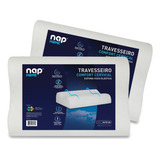 Kit 2 Travesseiro Nasa Cervical Comfort Anatômico Ergonômico