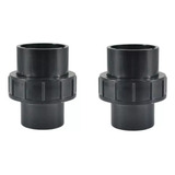 Kit 2 Uniao Soldavel 50mm 1.1/2 Para Bomba Piscina E Filtro