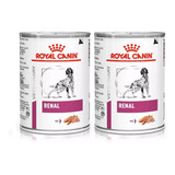 Kit 2 Unidades Ração Veterinary Diet Renal 410g Royal Canin