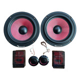 Kit 2 Vias Alto Falante 6 Polegada Nsics620 Nakamichi 45wrms