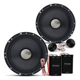 Kit 2 Vias Alto Falante Pioneer 6 Polegadas Ts-c1790br 100w