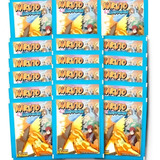 Kit 20 Envelopes/100 Figurinhas Álbum Naruto Shippuden