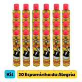 Kit 20 Espumas Carnaval Festa Especial Diversão Neve Spray