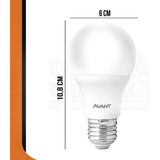 Kit 20 Lâmpadas Led 9w Bulbo E27 Biv Luz Branca 6500k Avant