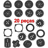Kit 20 Pcs Espirógrafo Régua Mágica Desenho