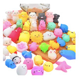 Kit 20 Squishy Bichinho Macio De Apertar Antistress Tiktok