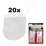 Kit 20 Unidades Filtros Para Bomba De Chimarrão Nylon Com Co