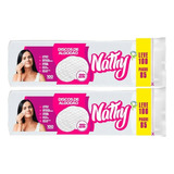 Kit 200 Discos Algodão Dupla Face Limpeza Facial Maquiagem