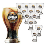 Kit 24 Copo Para Chopp Brahma Black Com Logo Restaurante Bar