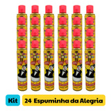 Kit 24 Espumas Carnaval Festa Especial Diversão Neve Spray