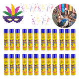 Kit 24 Espuminha Maluca Carnaval Neve Artificial 400ml 240g