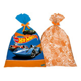 Kit 24 Sacola Surpresa Hot Wheels Festa Aniversário Menino
