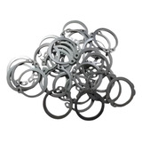Kit 25 Anéis Elástico Externo E-20 Inox 420 Din 471