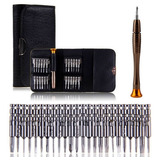 Kit 25 Chaves Precisão Torx Reparo Celular Relógio Tablet