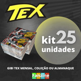 Kit 25 Hqs Gibi Tex Mensal, Coleção Ou Almanaque A Escolher