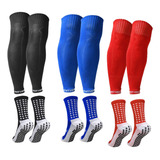 Kit 25 Pares Meia Antiderrapante Futsocks + Meião Cortado