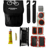 Kit 27pçs Manutenção Reparo Remendo Bicicleta Chaves Soquete