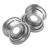 Kit 2x Rodas Aro 07 P/ Pneu 16x8-7 De Quadriciclo - Dsr