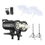 Kit 2x Tocha Godox Sk400 Ii Digital P/ Estúdio 800w 220v 