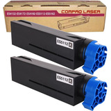 Kit 2x Toner Novo P/ Uso Okidata Es5112 Es5162 Es4192 Es4172