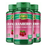 Kit 3 - Cranberry 500mg Unilife 120 Cápsulas - Promoção