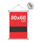 Kit 3 Banner Personalizado 80x60cm Arte Inclusa Cor Colorido