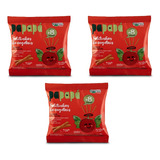 Kit 3 Biscoito Infantil Papapá Orgânico Tomate & Manjericão