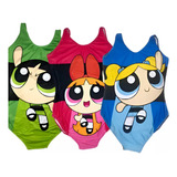 Kit 3 Body Meninas Super Poderosas Adulto Fantasia Carnaval