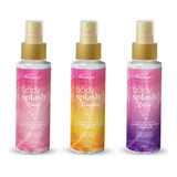 Kit 3 Body Splash Sunshine Lady E Amore 100ml Face Beautiful