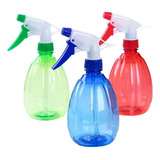 Kit 3 Borrifador Pulverizador Barbeiro Limpeza Colorido