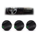 Kit 3 Botao Ar Painel Gol Parati Saveiro Bola G2 1995 A 1999