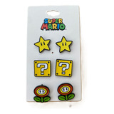Kit 3 Brincos Oficiais Super Mario. Nintendo. Bioworld. Novo